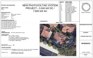 24 Hour Turnaround Solar Plans for Permit