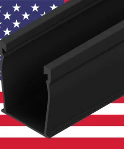 SnapNrack 232-10096-USA UR-45 Rail, 172″, Black