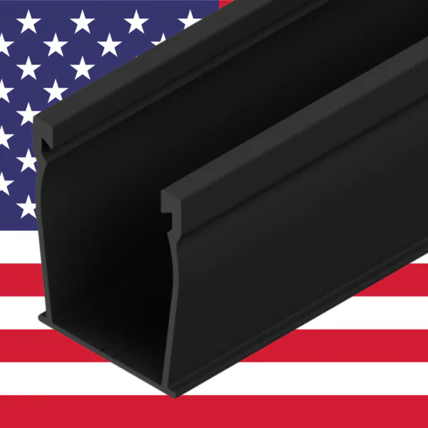 SnapNrack 232-10096-USA UR-45 Rail, 172″, Black