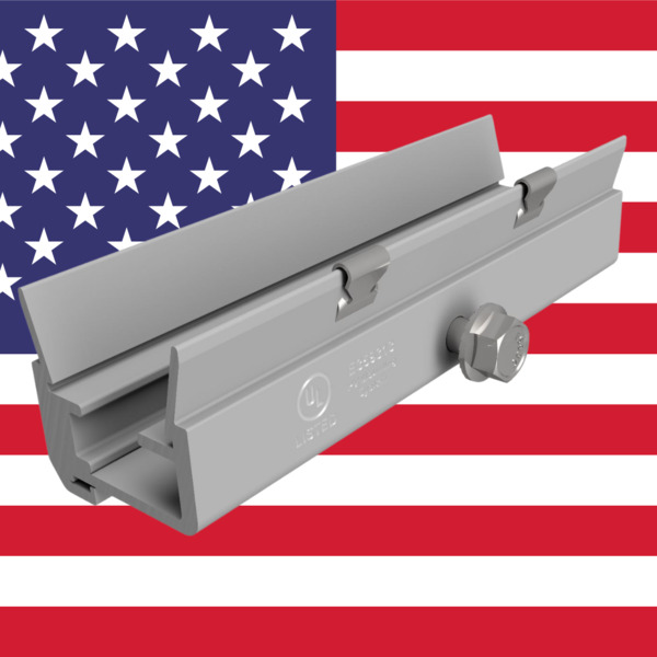 SnapNrack Ultra Rail Splice Silver, 242-01213-USA