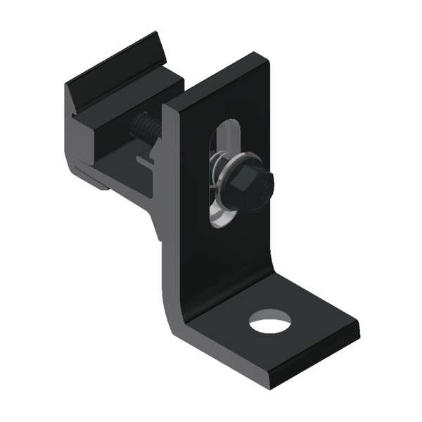 SnapNrack 242-01220-USA Ultra Rail Umbrella L-Foot Black