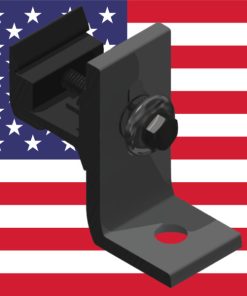 SnapNrack 242-01220-USA Ultra Rail Umbrella L-Foot Black