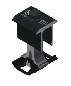 SnapNrack Ultra Rail Mid Clamp Black, 242-02071-USA