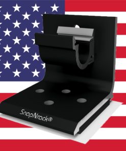 SnapNrack Domestic Ultrafoot Deck – Black, 242-10057-USA