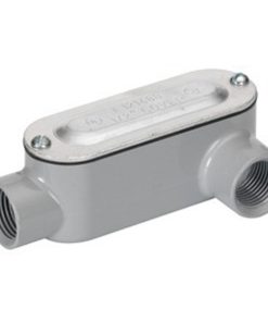 BRIDGEPORT LL-42CG 3/4″ LL RIGID CONDUIT BODY W/COVER AND GASKET, ALUMINUM