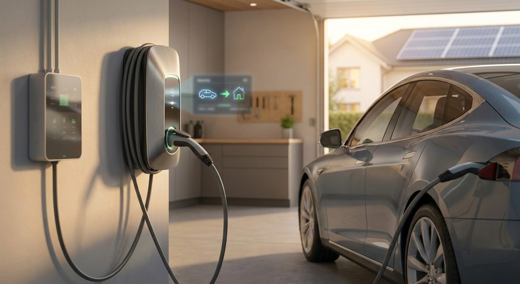 Best EV chargers for bi-directional vehicle-to-home charging