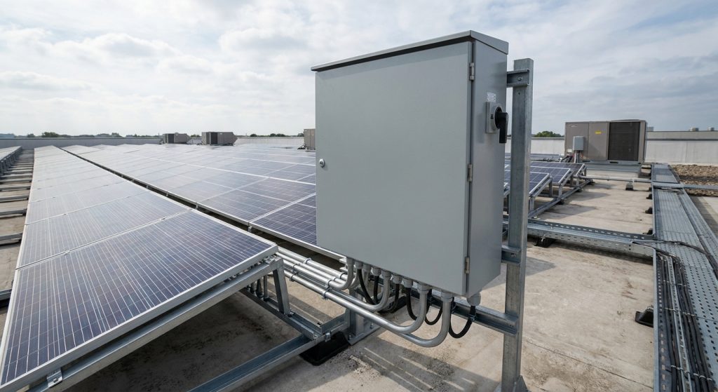 Best solar combiner boxes for commercial rooftop arrays