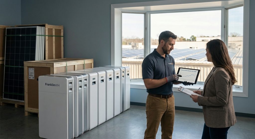 FranklinWH battery wholesale pricing for solar installers