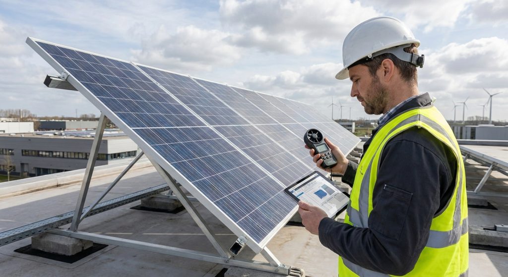 How to calculate wind load requirements for solar racking