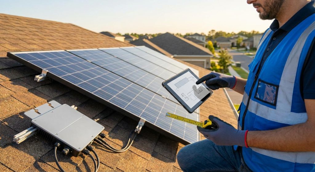 How to size solar microinverters for a residential array
