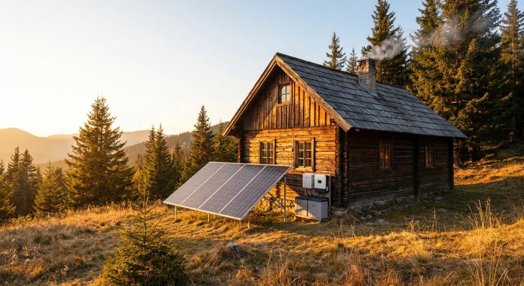 Off-grid solar kits for cabins and remote properties