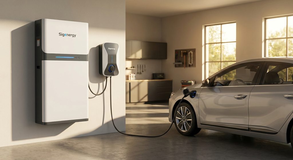 Sigenergy battery systems for EV charging integration