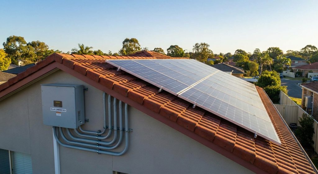 Solar combiner boxes for multi-string residential arrays