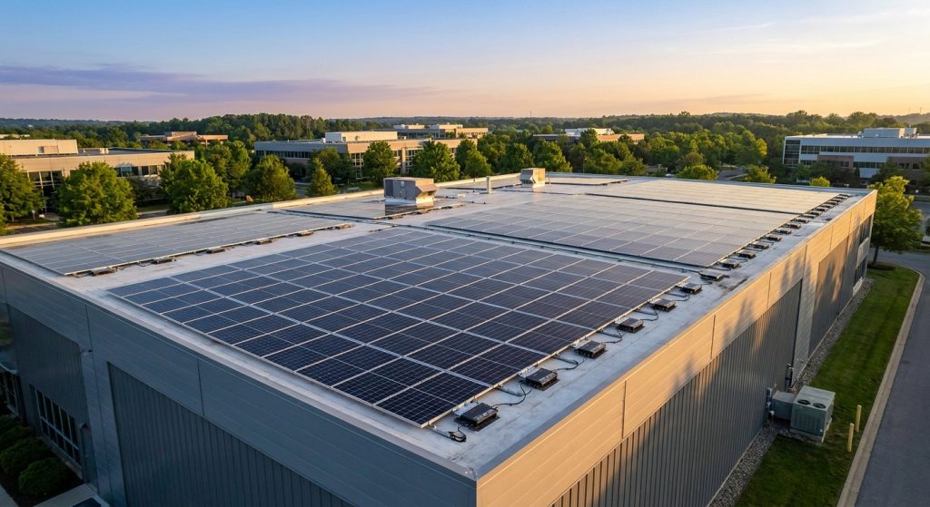 Solar microinverters for commercial rooftop arrays